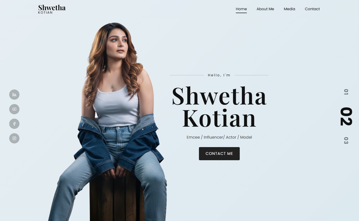 Shwetha Kotian background